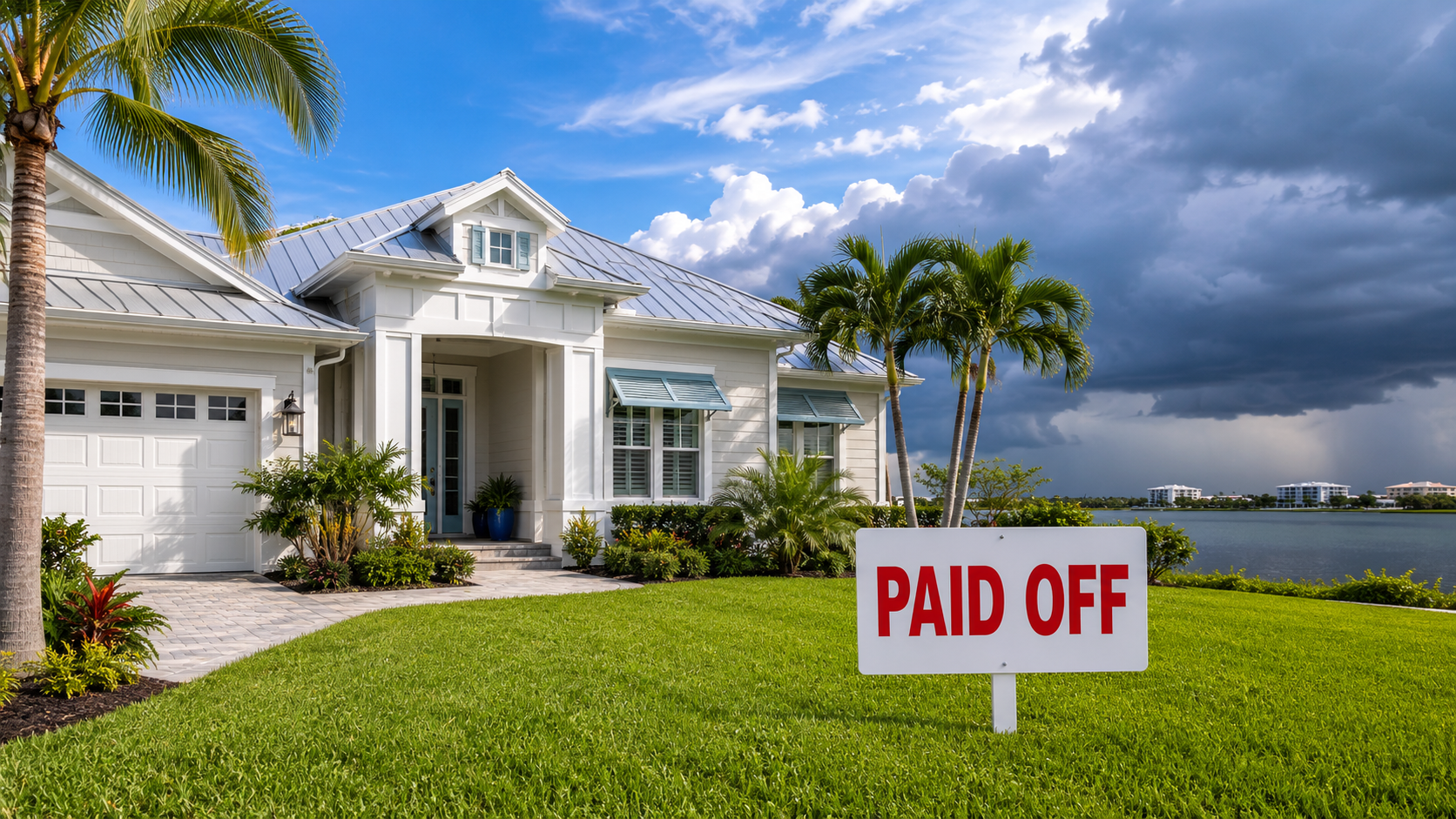 Paid off home with no mortgage